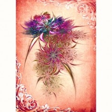 FRACTALIZATION GREETING CARD Bouquet